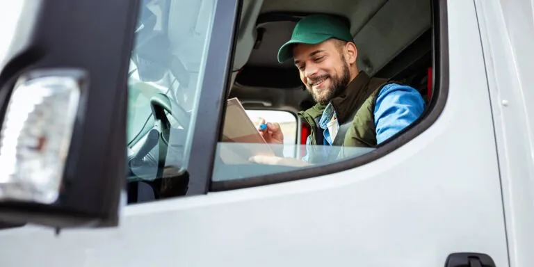 Parttime vrachtwagenchauffeur